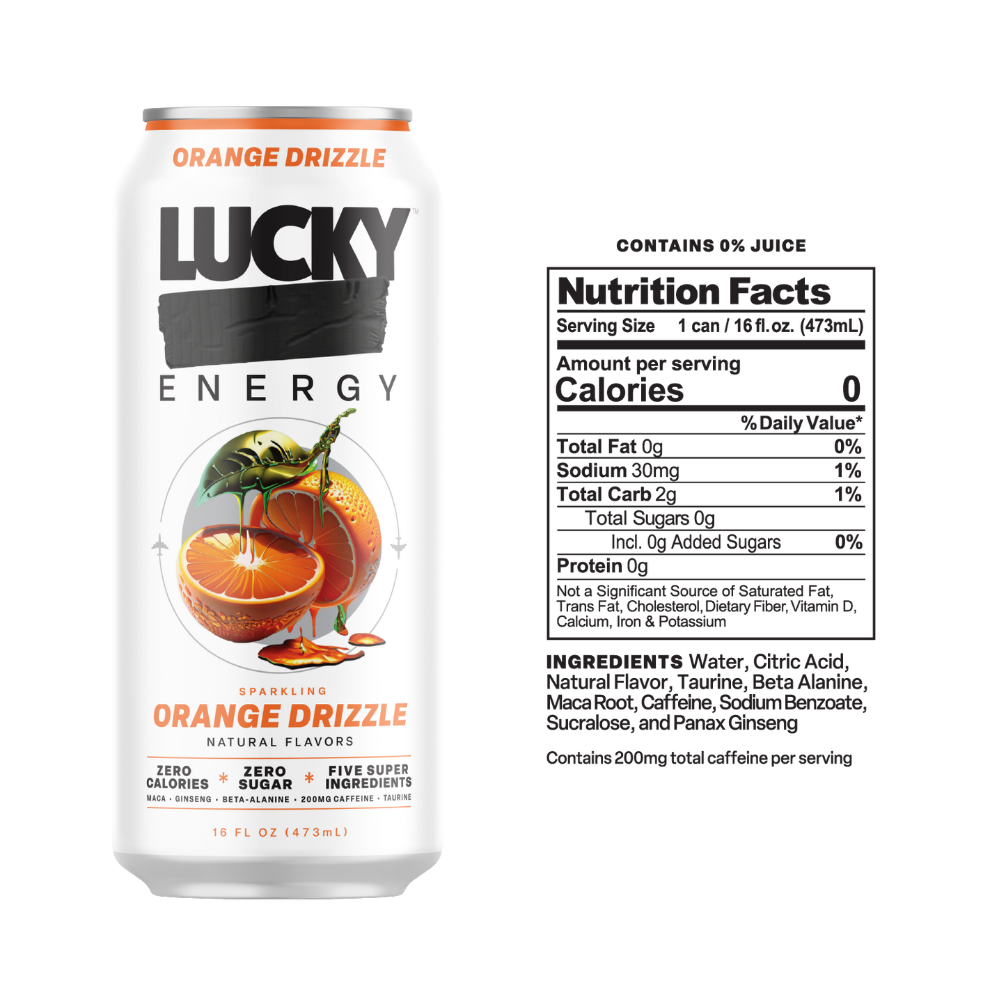 ORANGE DRIZZLE (12-PACK / 16OZ CAN)