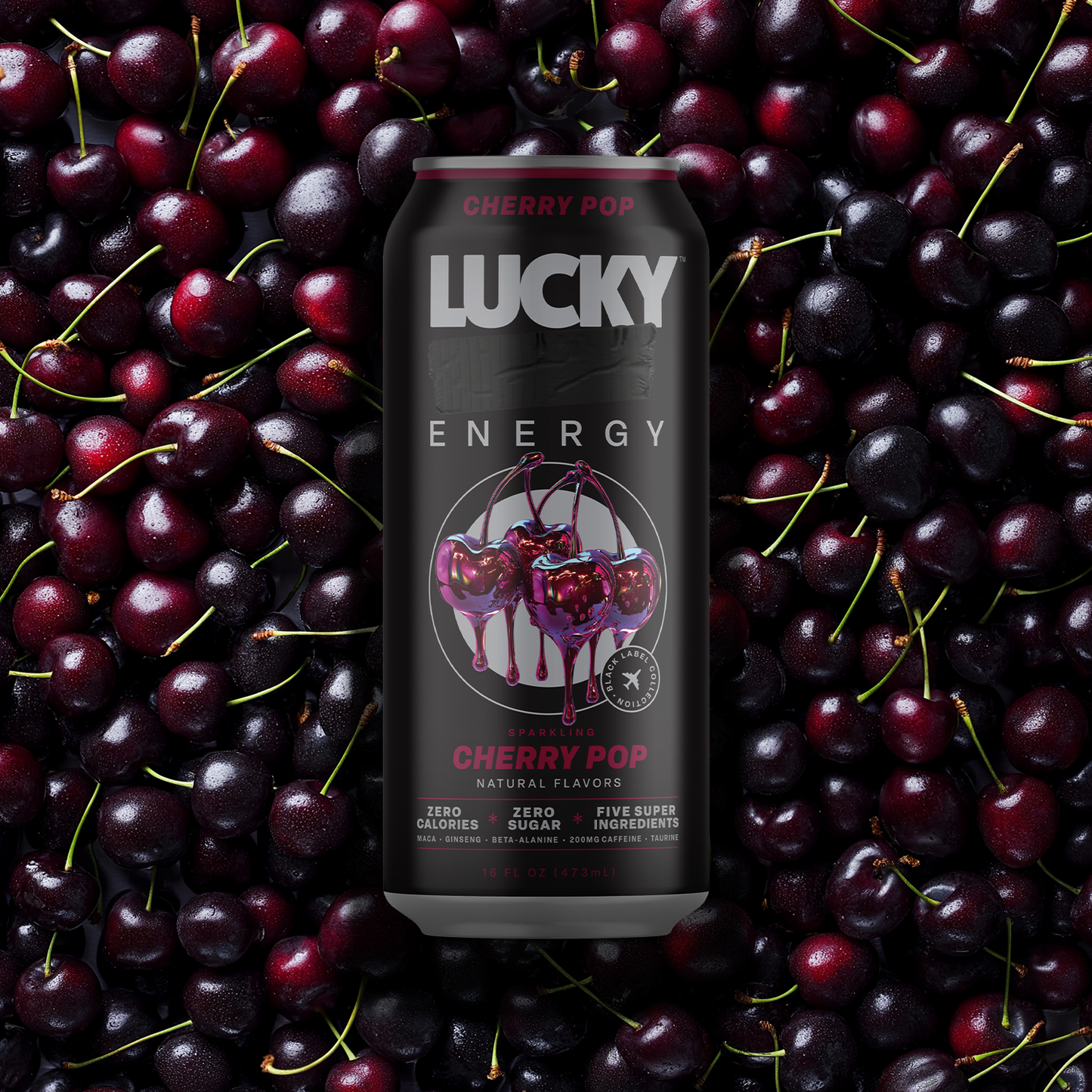 NEW! CHERRY POP (12-PACK / 16OZ CAN)