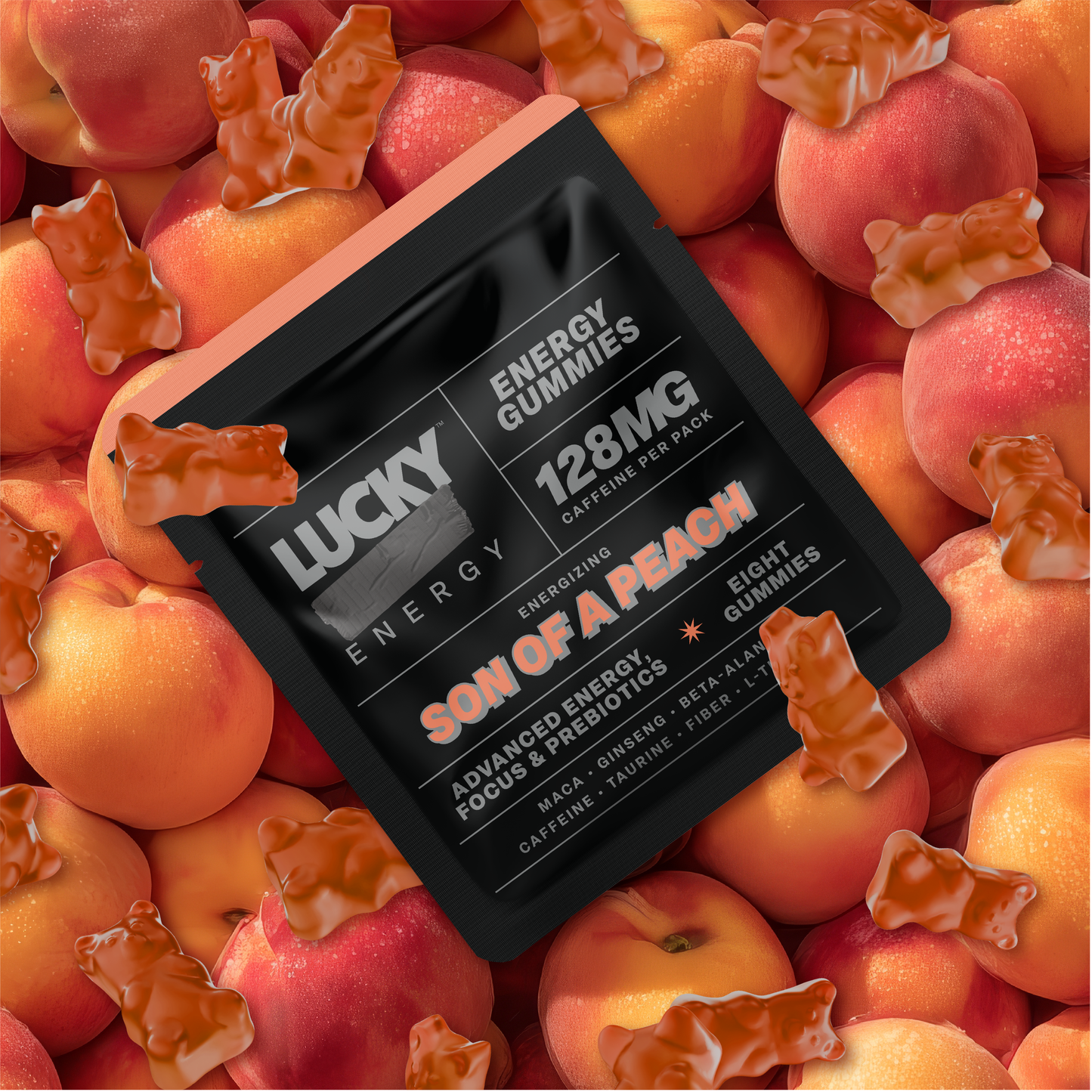 Daily Energy Gummies (Son of a Peach) - 10 Pack