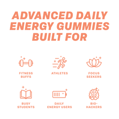 Daily Energy Gummies (Son of a Peach) - 30 pack