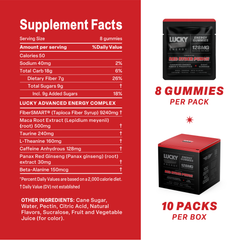 Daily Energy Gummies (Red Ryder Punch) - 30 pack
