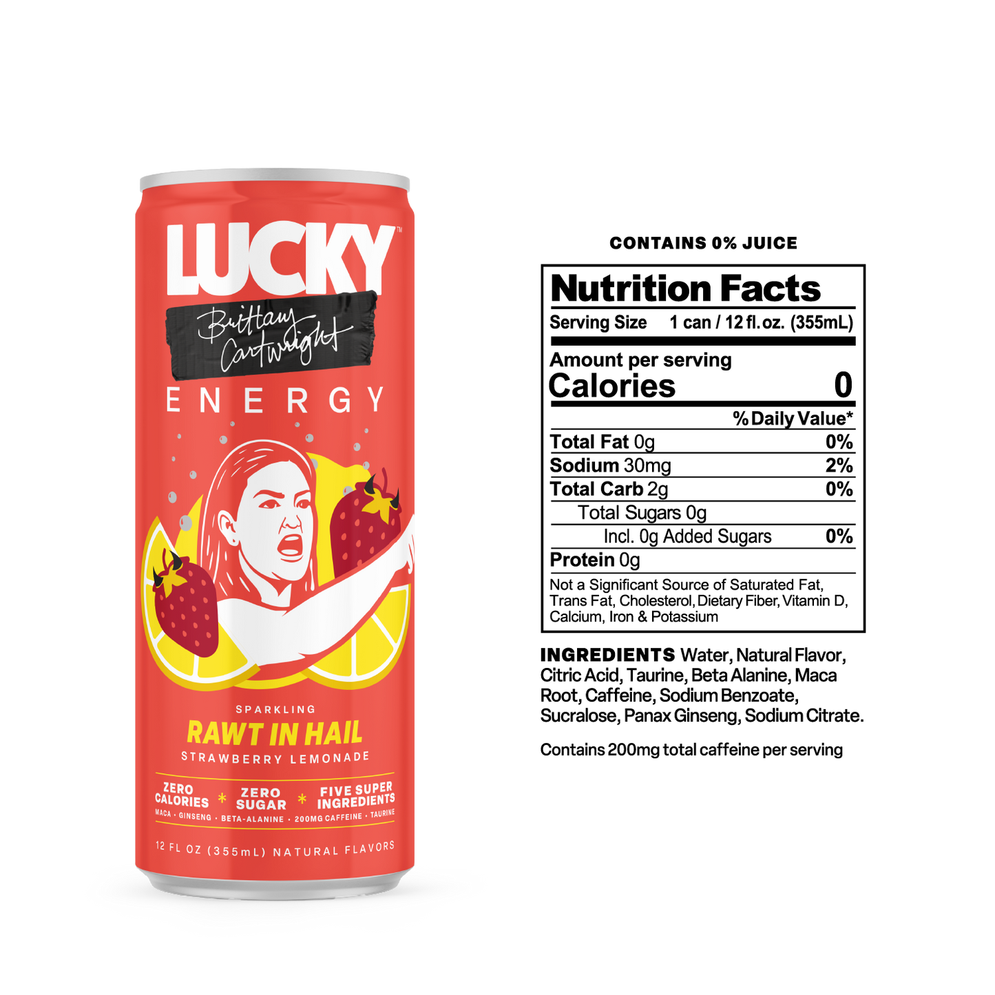 NEW! RAWT IN HAIL x BRITTANY CARTWRIGHT (12-PACK / 12OZ CAN) - LIMITED TIME ONLY