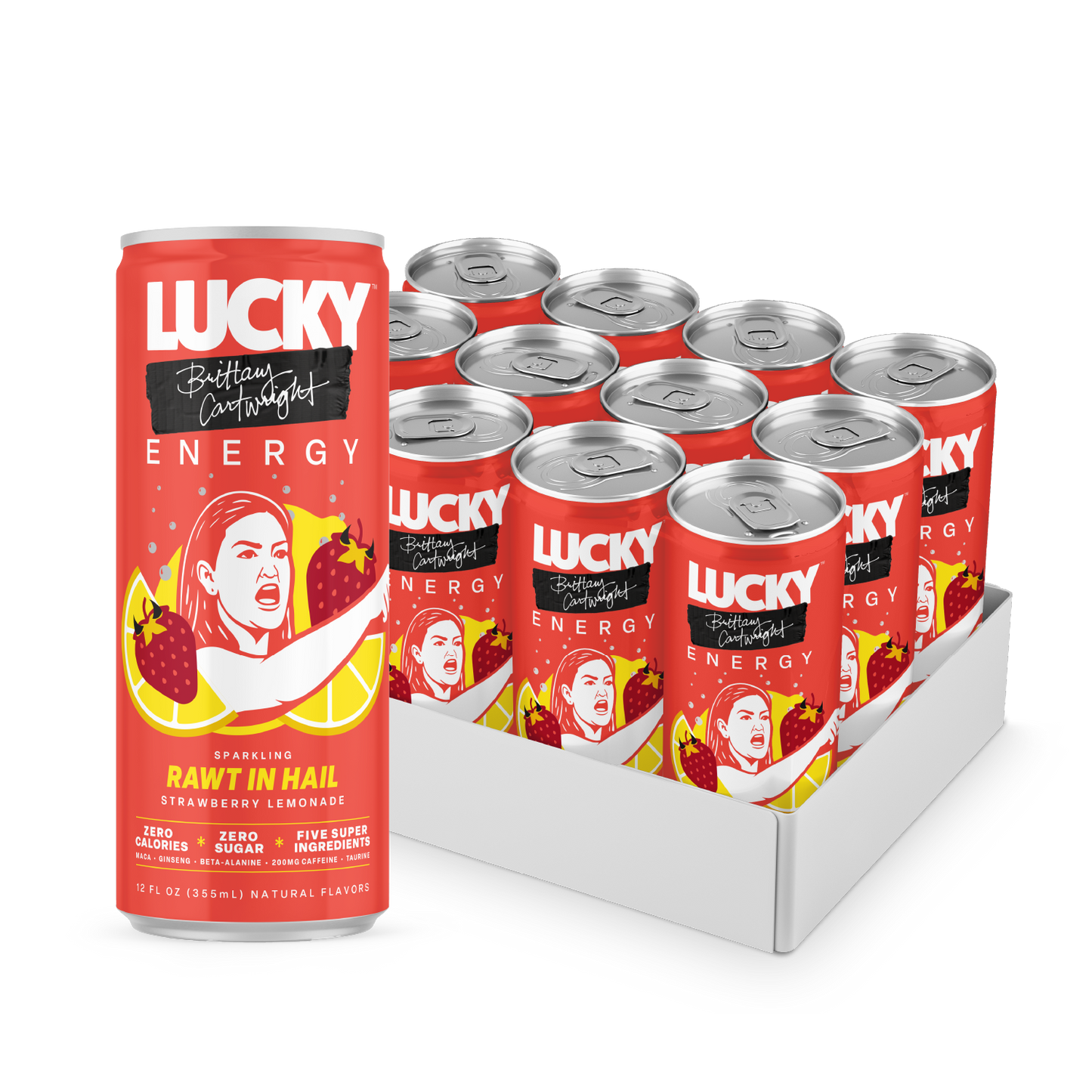 NEW! RAWT IN HAIL x BRITTANY CARTWRIGHT (12-PACK / 12OZ CAN) - LIMITED TIME ONLY